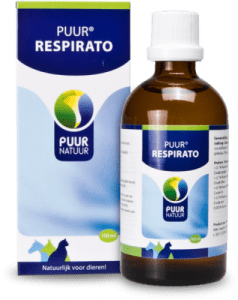 Puur respirato, voor de luchtwegen bij paard, hond, kat, kip, konijn