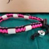 teek-em-x-halsband-neon-roze-zwart