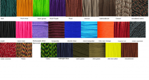 alle-kleuren-paracord-type 100-meer