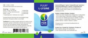 Puur L-Lysine