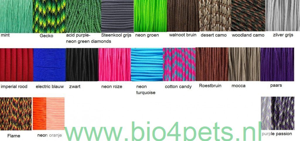 paracord-550-kleuren