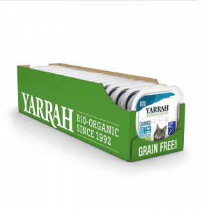 Yarrah-kat-chunks-vis-natvoer-bio-CAT_AluTray_Yarrah_Chunks_Fish_100g DE FR_8714265973208
