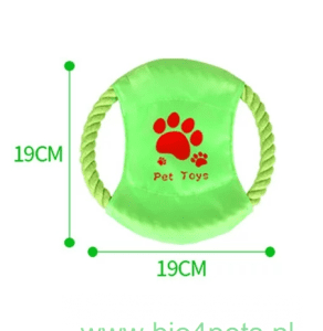 eindpunt knijpen verwijderen Frisbee met touw van Duurzaam, niet Giftig materiaal - Bio4Pets