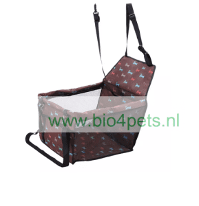 autostoel-hond-licht-bruin