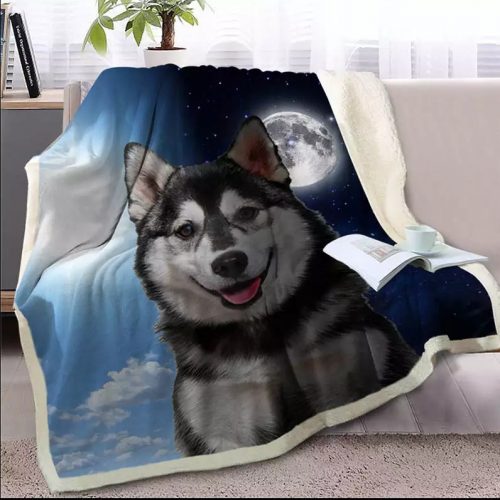 39-quilt-deken-hondenafbeelding-hond-blauw-huskee