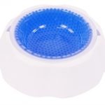 Drinkbak Hond Koelbak Wit / Blauw 24 cm