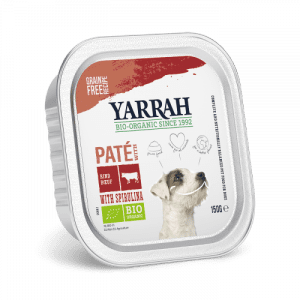 Yarrah_hond_graanvrij_pate_rund_kip__DOG_Alu_Yarrah_Pate_Beef_150g