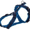 Trixie Hondentuig Premium Trekking indigo-royal blauw