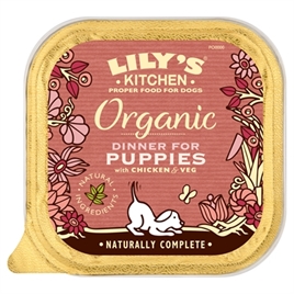 lilly's-kitchen-dog-organic-puppy-diner-11x150gr-biologisch-natvoer