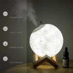 3D Maanlamp Diffuser 2 in 1- Sfeerlamp & Aromatherapie in 1