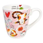 Blond Amsterdam Mok Cat Lover 0,35 l 9 x 9 x 11 cm