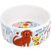 Blond Amsterdam Voerbak Hond 15,5 x 15,5 x 5,5 cm -4