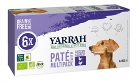 Yarrah-Dog-Alu-Pate-Multipack-Chicken-Turkey-6 x-150 gr