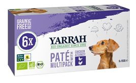 Yarrah-Dog-Alu-Pate-Multipack-Chicken-Turkey-6 x-150 gr