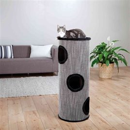 Mooi kiezen kop trixie-krabton-amado-zwart-40x40x100cm-kat - Bio4Pets