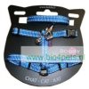 Bobby-kattentuig-puppytuigjes-klein-reflecterend-nylon-blauw-turquoise