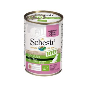 schesir_hond_biologisch_adult__varken__blik-6x-400g