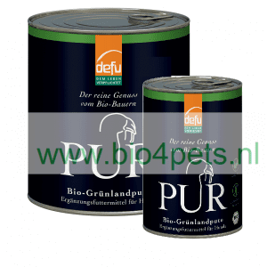defu-pur-bio-grünlandpute-puur-kalkoen-natvoer-blikvoer-400-800gr