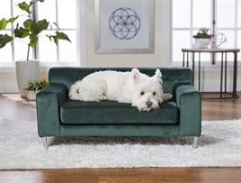 Enchanted_Hondenmand_Sofa_Martine_Emerald_Groen_86,5x54,5x39,5cm 