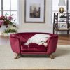 Enchanted_Hondenmand_Sofa_Romy_Wijn_rood_67,5 x 40,5 x 30,5cm
