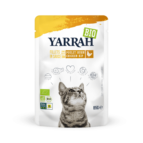 Yarrah_kat_pouch_zakjes_kip_chicken_85g