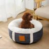 paws-fluffy-hondenmand-blauw-geruit-hond