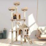 Krabpaal Vinedo Forest XXL Beige-185x70x50cm