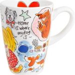 Blond Amsterdam Mok Dog Lover XL 0,5l 9 X 9 X 13,5 cm