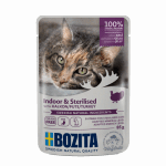 Bozita Feline Indoor&sterilised - Kip&Kalkoen stukjes in saus