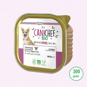 canichef-terrine-paté-hond-rund-kuipje-300gr