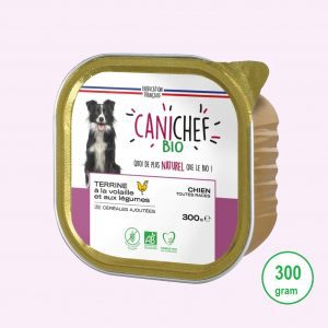 canichef-terrine-paté-hond-gevogelte-kuipje-300gr